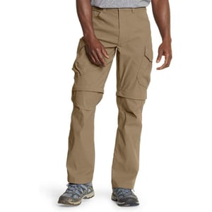 imageEddie Bauer Mens Rainier Convertible PantsSaddle