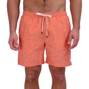 imageEddie Bauer Mens SPF 50 Volley Swim Trunk  Fun Designs Comfortable and Stylish 7quot InseamDusty Coral