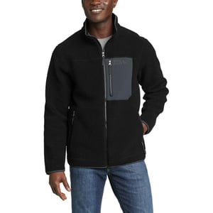 imageEddie Bauer Mens Quest 300 Fleece JacketBlack