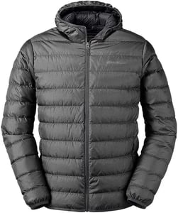 imageEddie Bauer Mens CirrusLite Hooded Down JacketDark Smoke