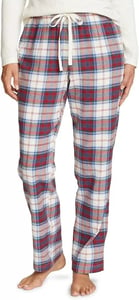 imageEddie Bauer Womens Stines Favorite Flannel Sleep PantsCrimson