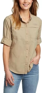 imageEddie Bauer Womens Adventurer Pro Field ShirtLt Taupe