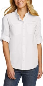 imageEddie Bauer Womens Adventurer Pro Field ShirtWhite