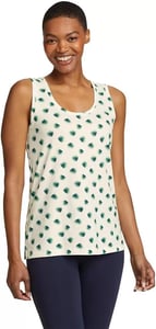 imageEddie Bauer Womens Everyday Essentials Tank Top  PrintIvory