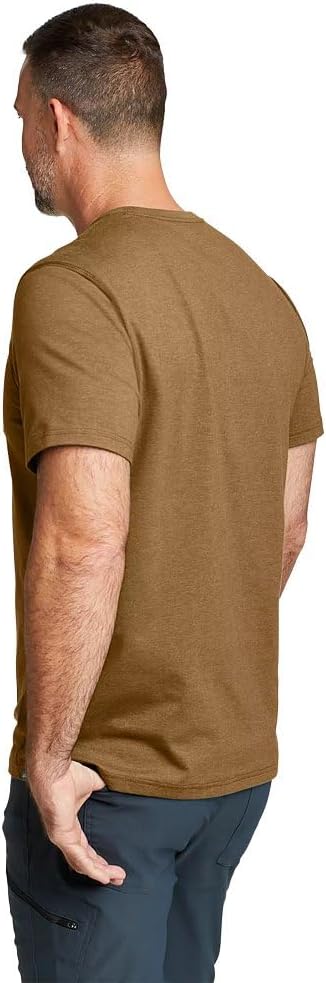 Eddie Bauer Mens Adventurer ShortSleeve TShirtTawny