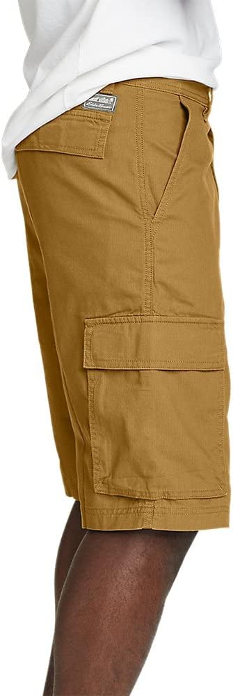 Eddie Bauer Mens Timberline 20 Ripstop Cargo ShortsBronze