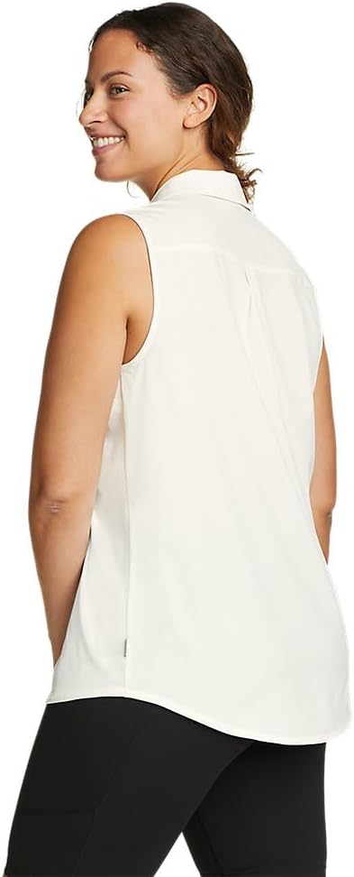 Eddie Bauer Womens Departure 12Zip Tank TopSnow