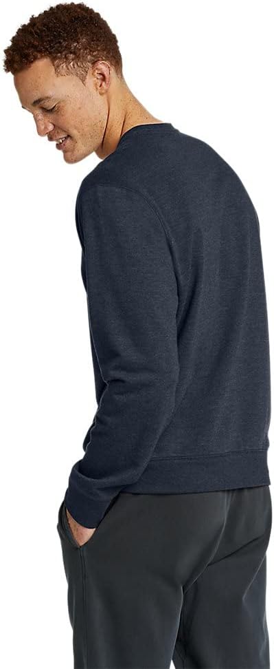 Eddie Bauer Mens Camp Fleece Crew SweatshirtRegular Storm