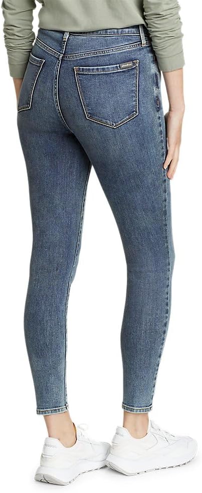 Eddie Bauer Womens Voyager HighRise Skinny Jeans  Slightly CurvyPetite Creek