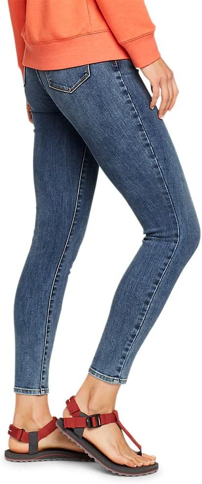 Eddie Bauer Womens Voyager HighRise Skinny Jeans  Slightly CurvyPetite Creek