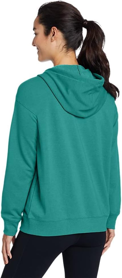 Eddie Bauer Womens Cozy Camp FullZip HoodiePetite Dusty Jade