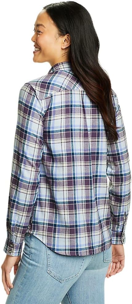 imageEddie Bauer Womens Firelight Flannel ShirtIce