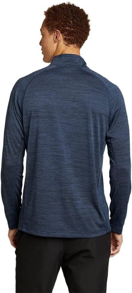 Eddie Bauer Mens Resolution LongSleeve 14ZipStorm