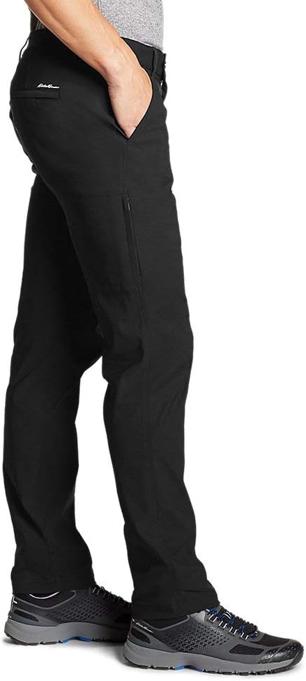 Eddie Bauer Mens Horizon Guide Chino Pants  Slim FitRegular Black