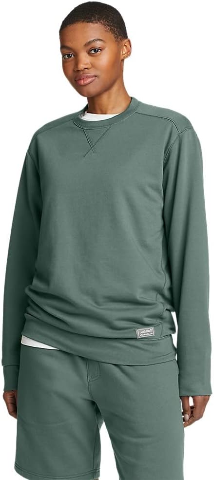 Eddie Bauer Mens Camp Fleece Crew SweatshirtTall Dragonfly