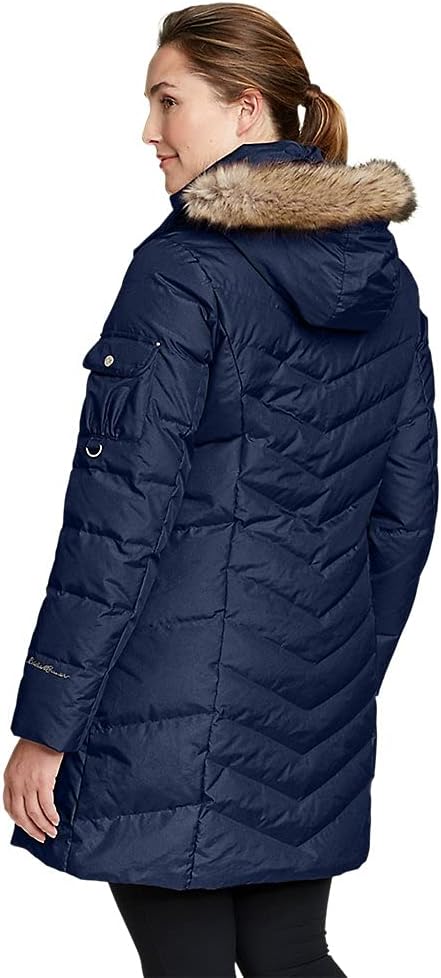 Eddie Bauer Womens Sun Valley Down ParkaRegular Dk Navy