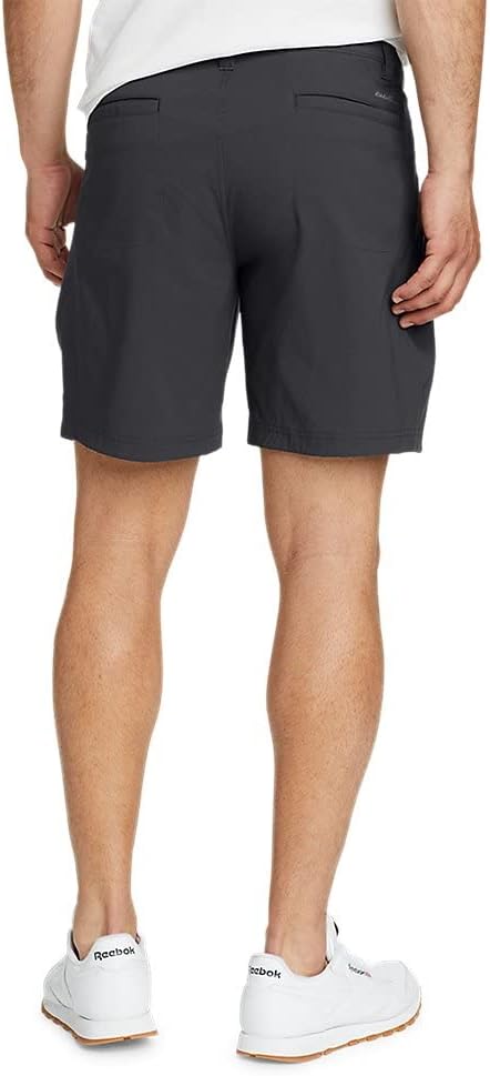 Eddie Bauer Mens Horizon Guide Wander ShortsRegular Carbon