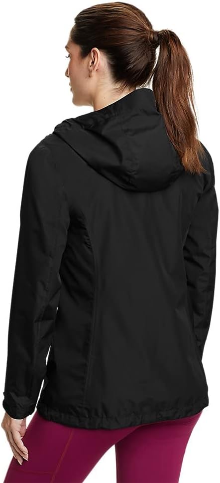 Eddie Bauer Womens RIPPAC Pro Rain JacketBlack