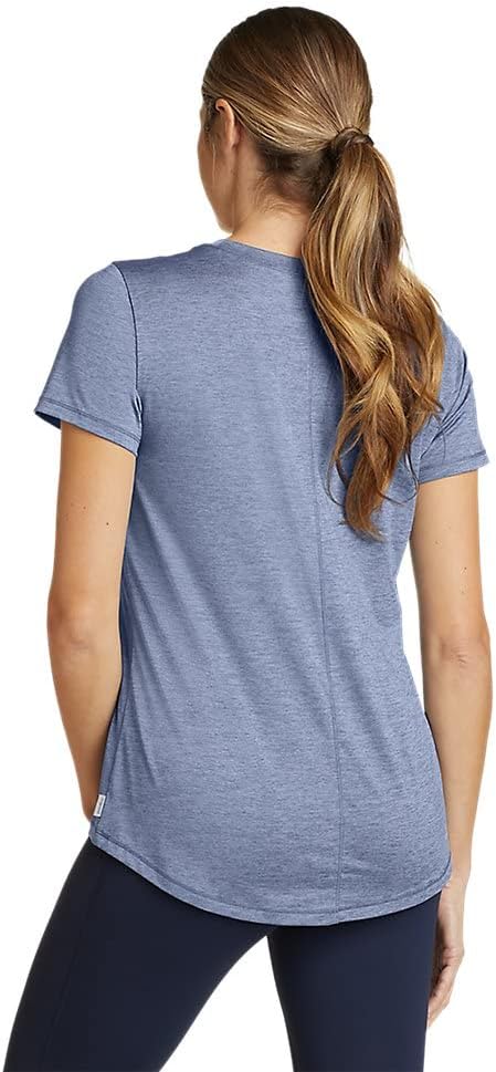 Eddie Bauer Womens Resolution ShortSleeve TShirtPeriwinkle