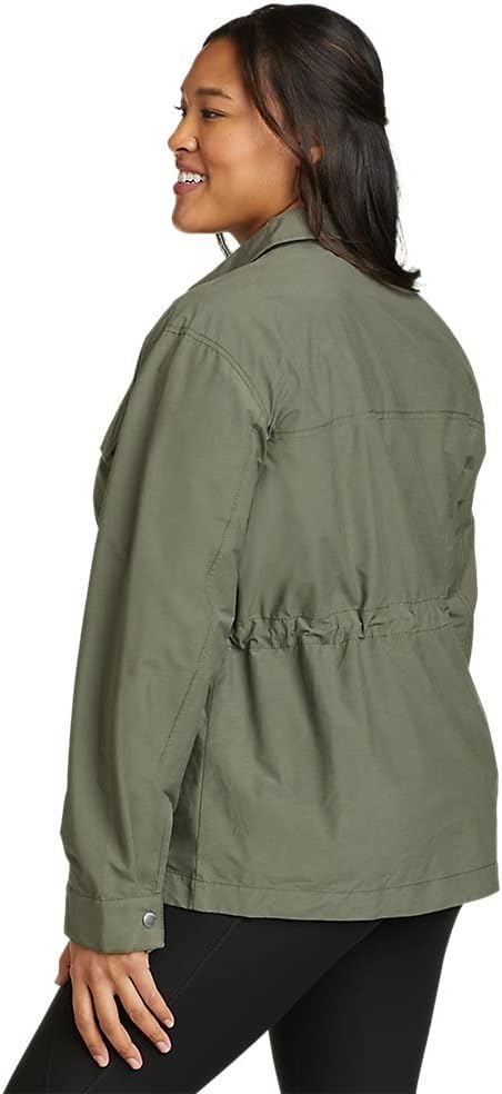 Eddie Bauer Womens Trekker Shirt JacketRegular Capers