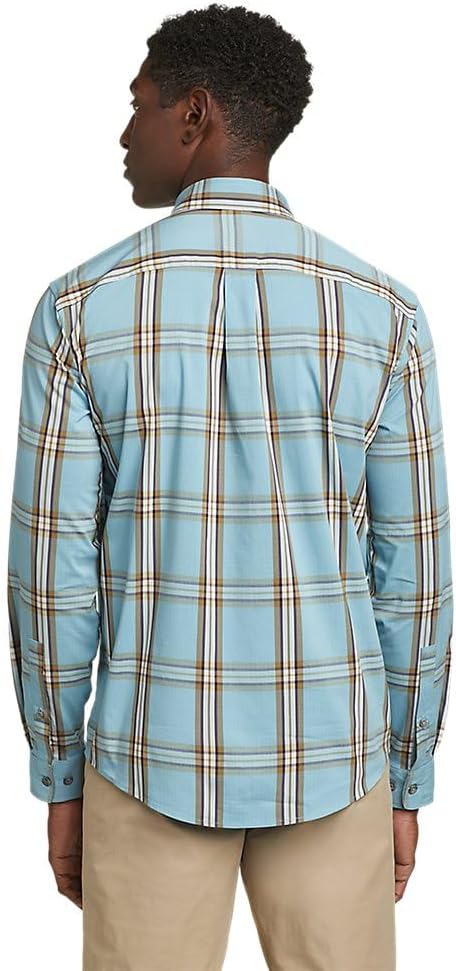 Eddie Bauer Mens Voyager Flex LongSleeve ShirtCoast