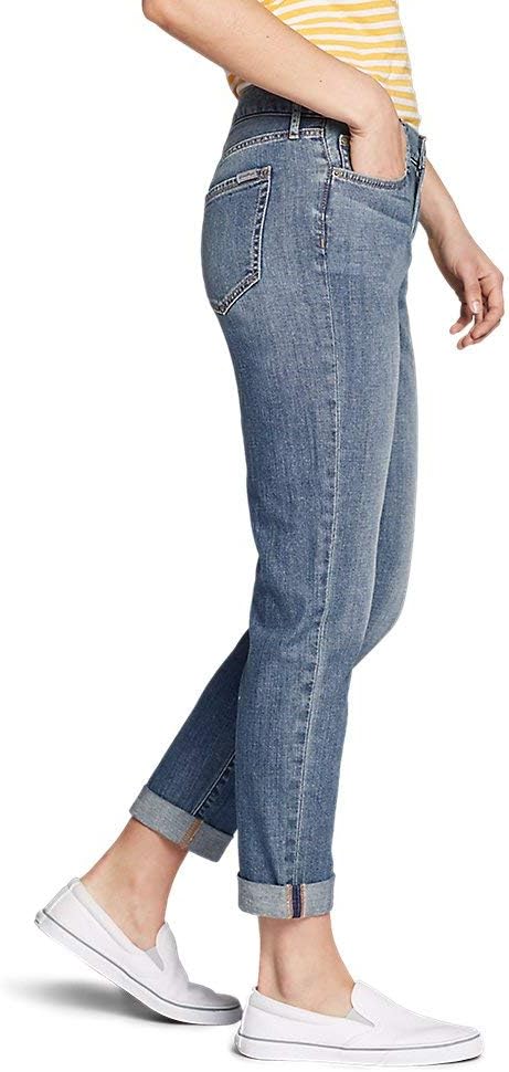 Eddie Bauer Womens Boyfriend Jeans  Slim LegRegular Authentic