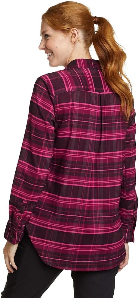 imageEddie Bauer Womens Expedition Performance Flannel 20 ShirtRoyal Purple