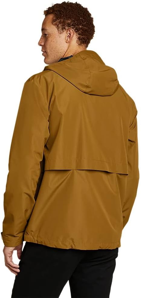 Eddie Bauer Mens Rainfoil Utility JacketAntique Bronze