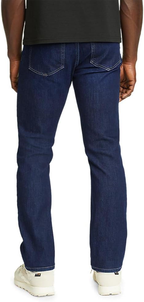 Eddie Bauer Mens Voyager Flex 20 JeansRegular Dk Indigo