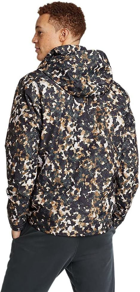 Eddie Bauer Mens Packable Rainfoil JacketCapers