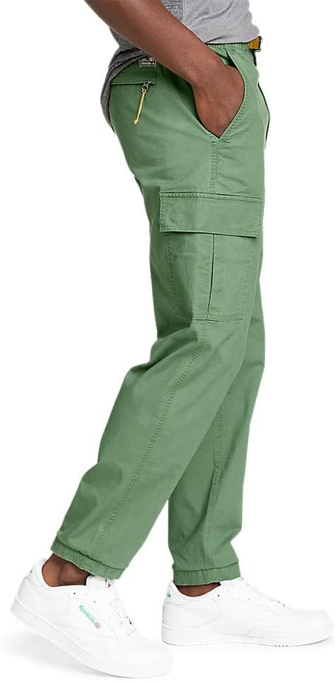 imageEddie Bauer Mens Top Out Ripstop Belted Cargo PantsIrish Green