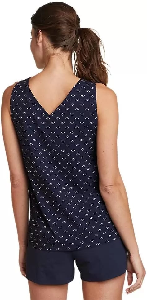 imageEddie Bauer Womens Departure VNeck Tank Top  Print