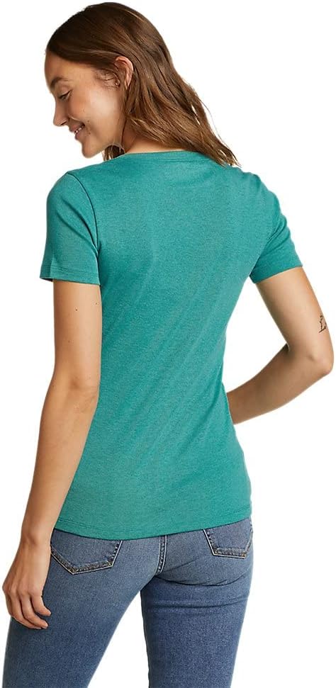 Eddie Bauer Womens Ss Fav VNK TeeDusty Jade