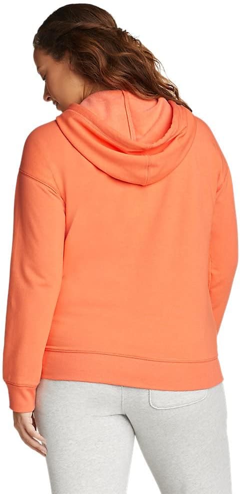 Eddie Bauer Womens Cozy Camp FullZip HoodiePetite Dusty Coral