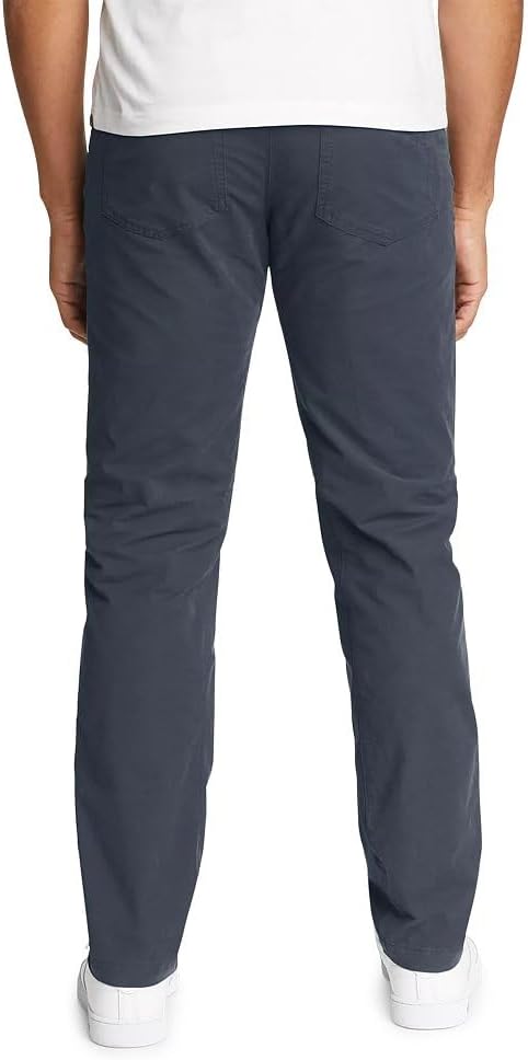 imageEddie Bauer Mens Voyager Flex FivePocket Twill PantsStorm