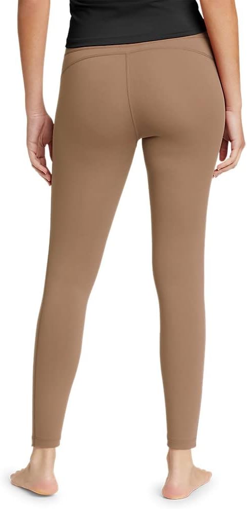 Eddie Bauer Womens Movement Lux HighRise 78Length LeggingsPetite Antique Brown