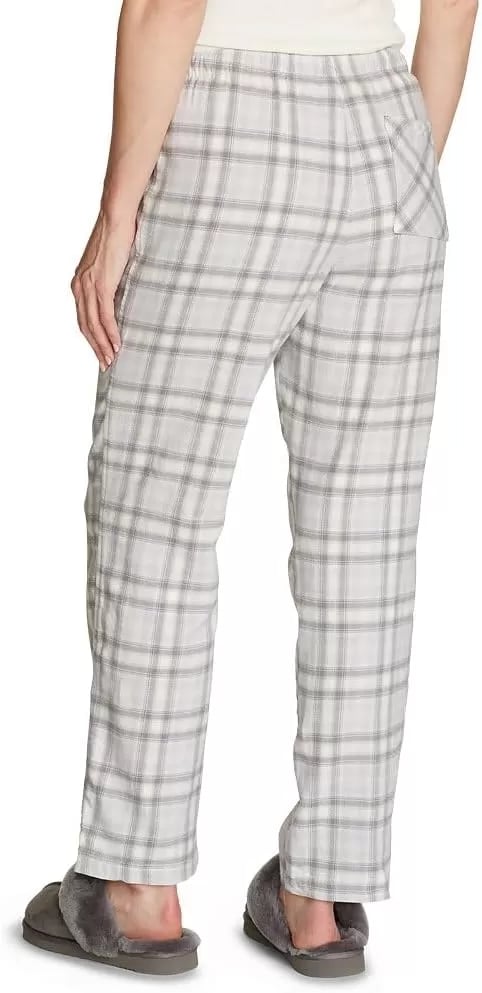 imageEddie Bauer Womens Stines Favorite Flannel Sleep PantsLt Slate