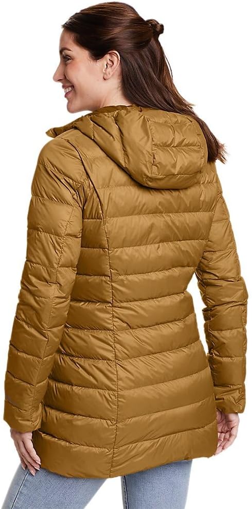 Eddie Bauer Womens CirrusLite Down ParkaBronze Recycled