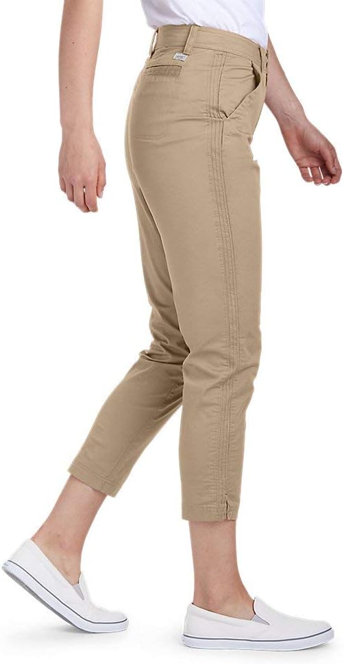 Eddie Bauer Womens Aspire Ankle PantsLight Khaki