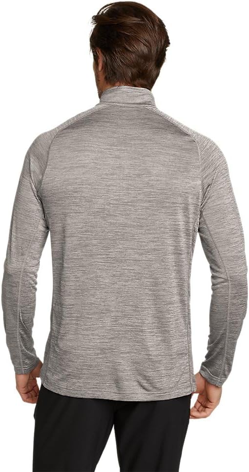 Eddie Bauer Mens Resolution LongSleeve 14ZipCinder