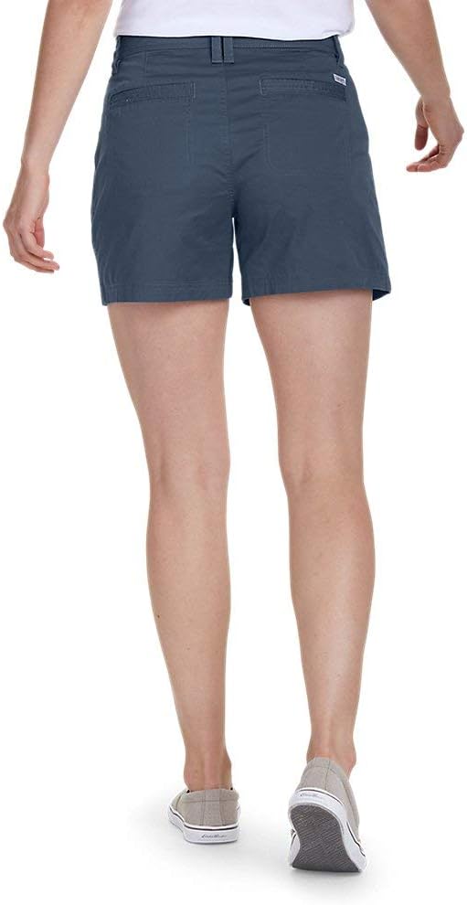 Eddie Bauer Womens Aspire Chino ShortsDusted Indigo