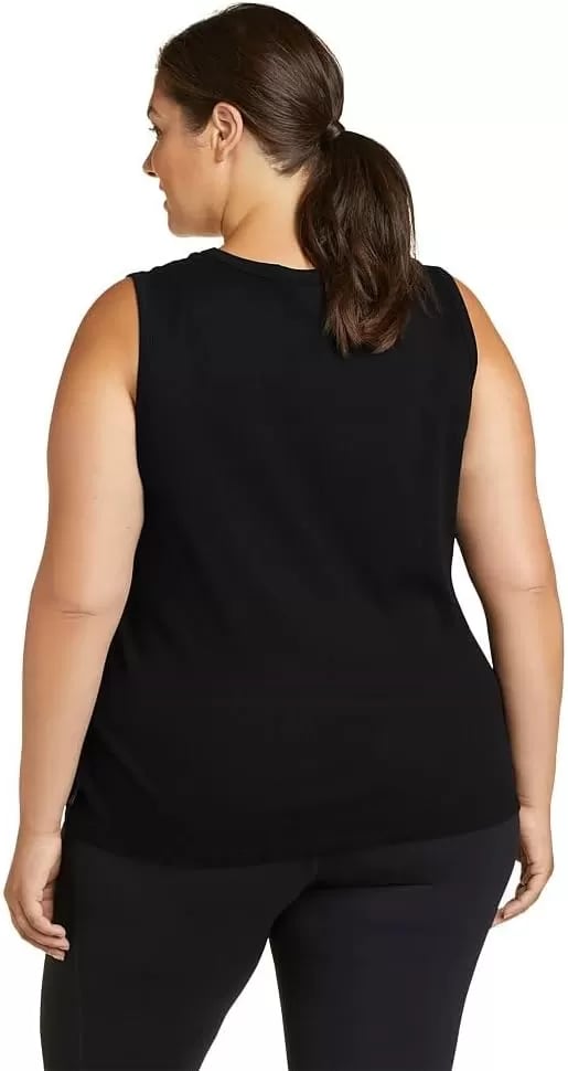 imageEddie Bauer Womens Essentials Ribbed Layering TankBlack