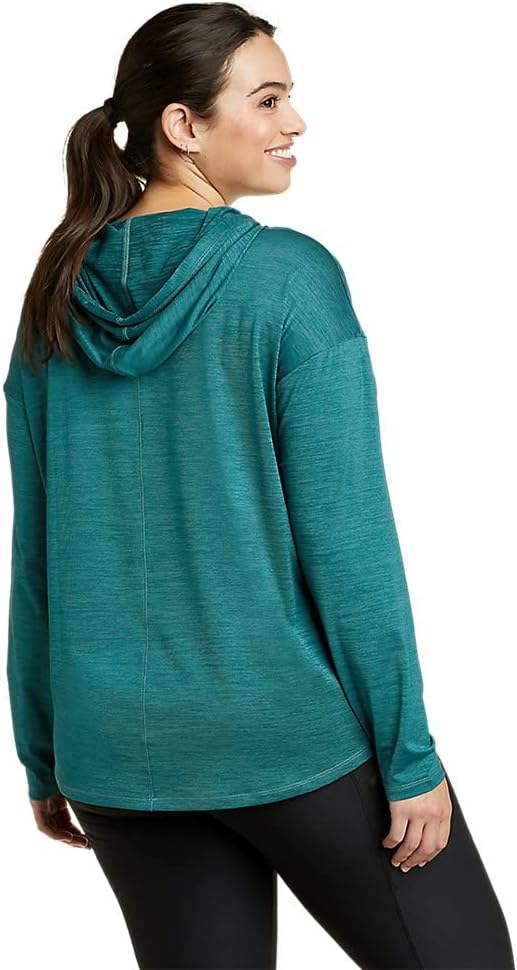 Eddie Bauer Womens Resolution HoodieDark Teal