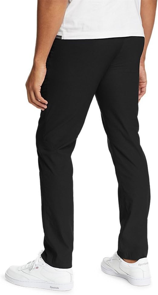 Eddie Bauer Mens Horizon Guide Chino Pants  Slim FitRegular Black