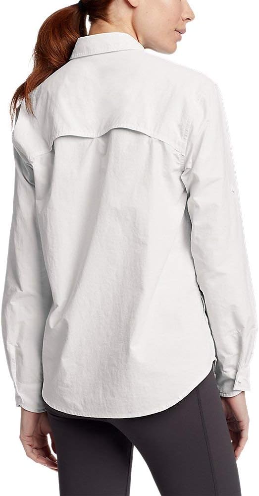 Eddie Bauer Womens Adventurer Pro Field ShirtRegular White