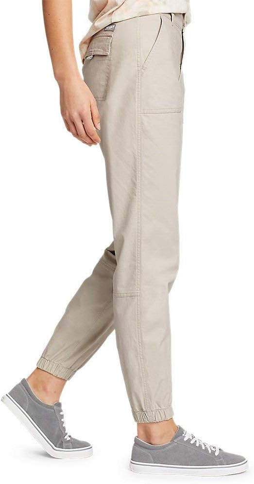 Eddie Bauer Womens Adventurer Stretch Ripstop Jogger PantsPumice