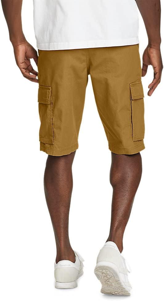 Eddie Bauer Mens Timberline 20 Ripstop Cargo ShortsBronze