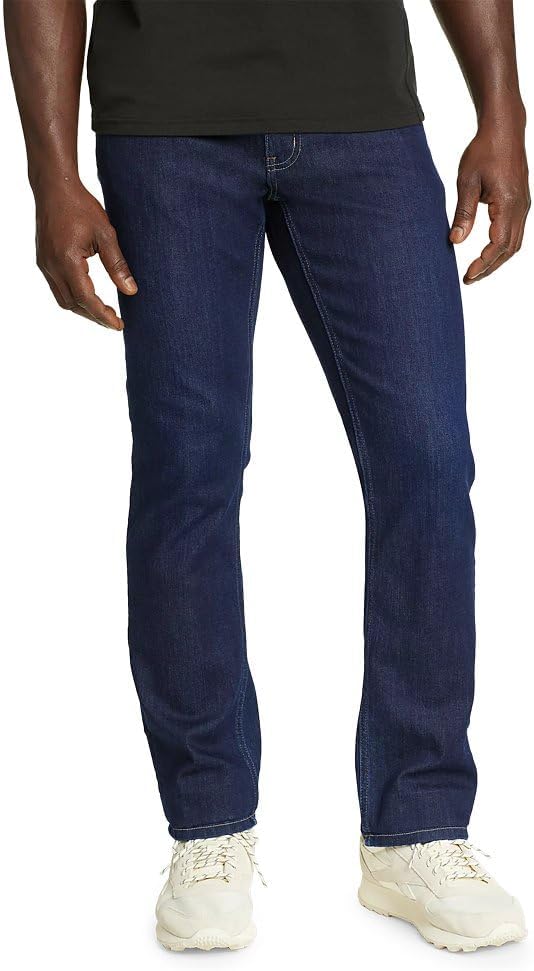 imageEddie Bauer Mens Voyager Flex 20 Slim Fit JeansDk Indigo