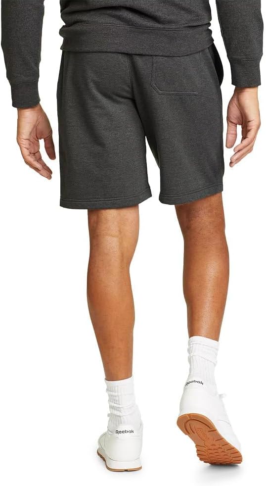 imageEddie Bauer Mens Camp Fleece ShortsHeather Gray