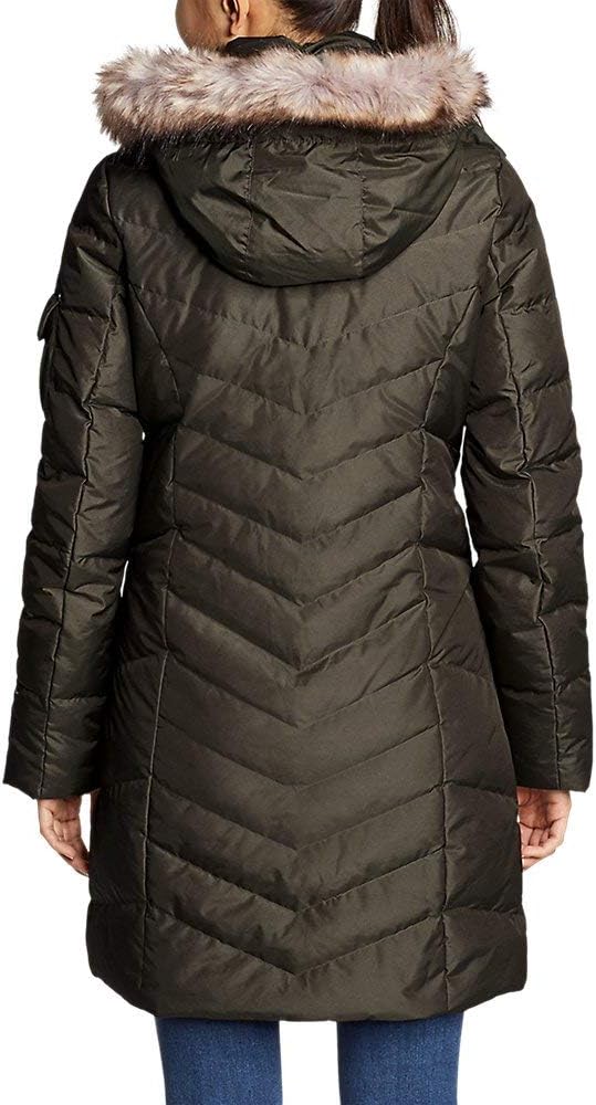 Eddie Bauer Womens Sun Valley Down Parka Dk Loden Regular LEddie Bauer Womens Sun Valley Down Parka Dk Loden Regular L